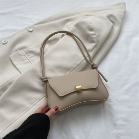 Women's Fashion Bags New Minority Simple Shoulder Bag (Option: Khaki)