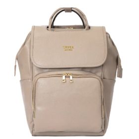 Large Capacity Multifunctional Shoulder PU Backpack (Option: Microfiber 36Stone)